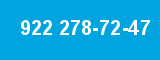 922 278-72-47 922 278-72-47